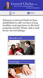 Mobile Screenshot of gerardclarkeproperties.com